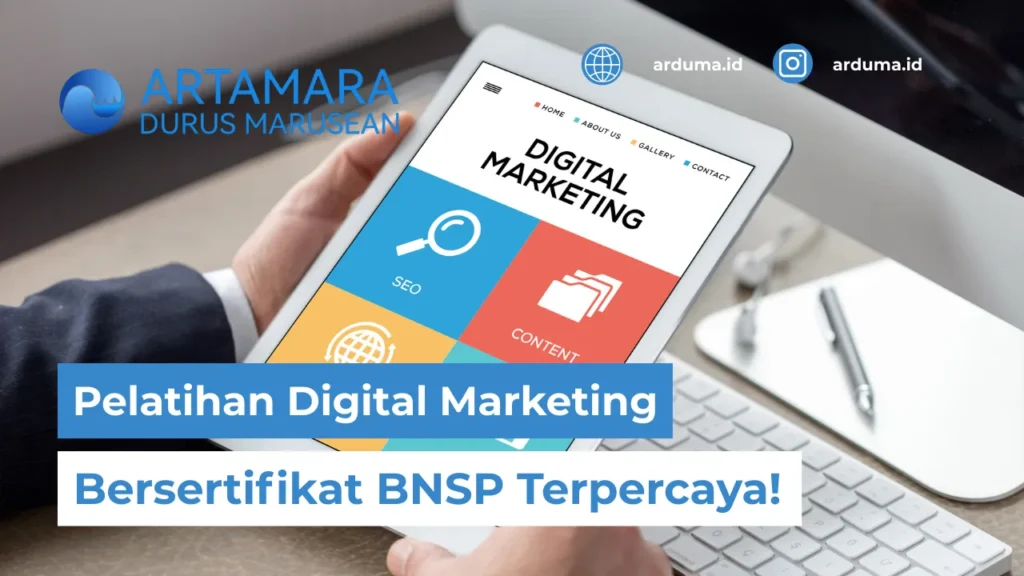 Pelatihan Digital Marketing Bersertifikat